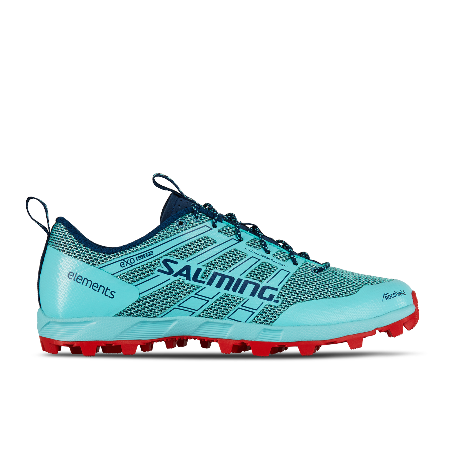 Salming Mens OT Comp Trail Competition Running Sports Training Trainers Blue